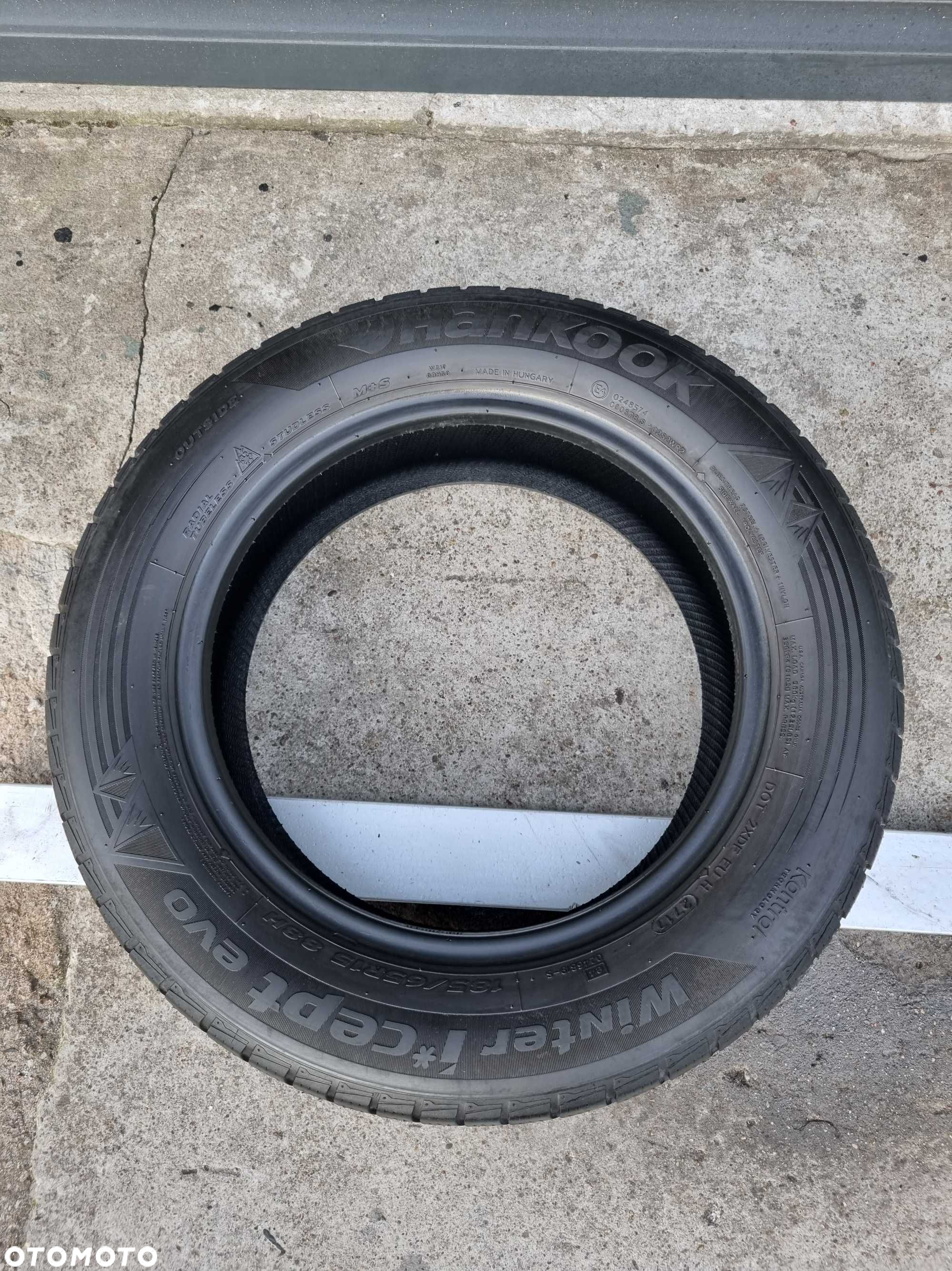 Opona zimowa HANKOOK Winter i*cept evo 185/65 15 88H DOT 2017 SZT P174 - 3