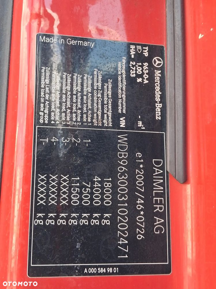 Mercedes-Benz Actros 1842 serwisowany ASO, winda - 16