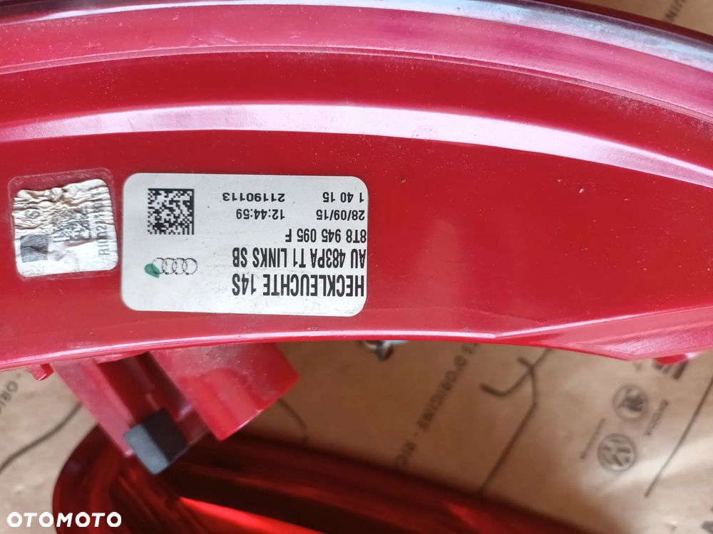 Audi A5 8T lift komplet lamp tył led 8T0945093C, 8T8945096F - 14