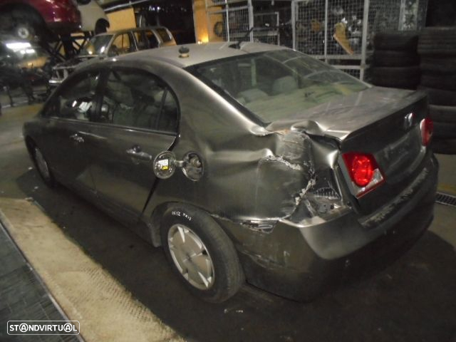 Carro MOT: LDA2 HONDA CIVIC 2007 1.3I EH 95CV 4P CINZA GASOLINA/HIBRIDO - 4