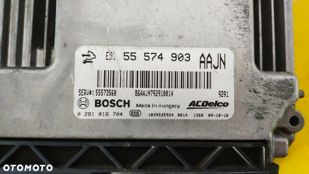 KOMPUTER STEROWNIK OPEL INSIGNIA  55574903 - 2