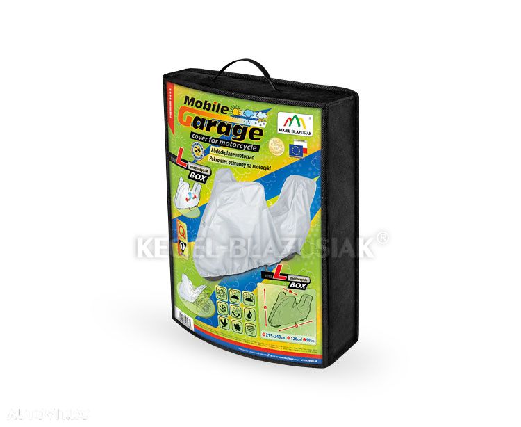 Prelata, husa exterioara motocicleta + TopCase L 215-240/126/98cm huse moto - 3