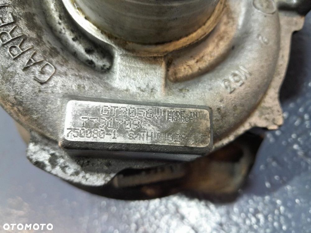 BMW 5 E60 E61 2.5 D M57D25 177 KM TURBOSPRĘŻARKA NASTAWNIK 7791709E - 7