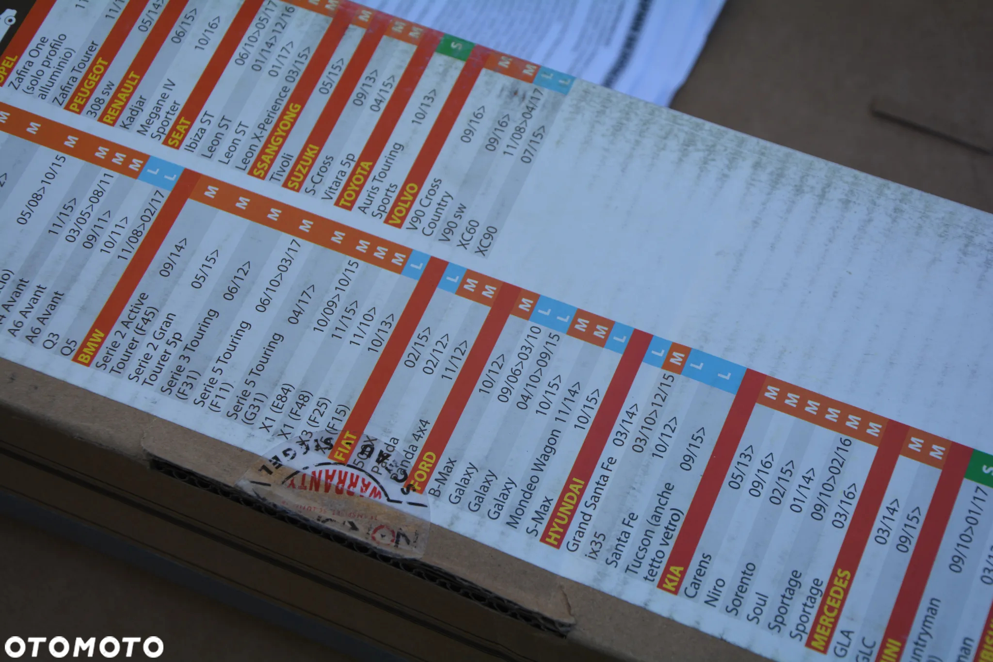 Bagażnik dachowy na relingi zintegrowane alu na klucz Nordrive 20GR0004 - 10