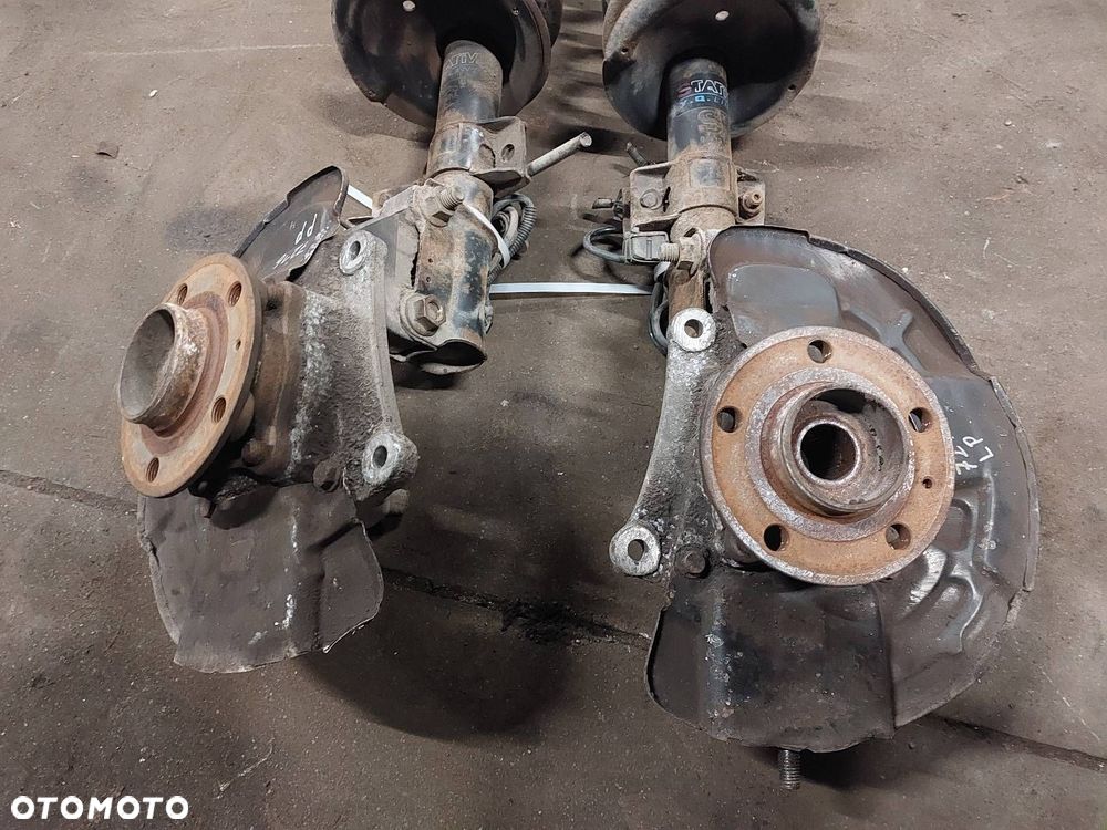 AMORTYZATOR SPRĘŻYNA ZWROTNICA LEWY PRZÓD + PRAWY PRZÓD VOLVO S80 I 2.5 T - 3