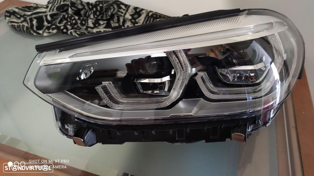 farol esquerdo full Led Adaptativ BMW G01 X3 + G02 x4 - 2