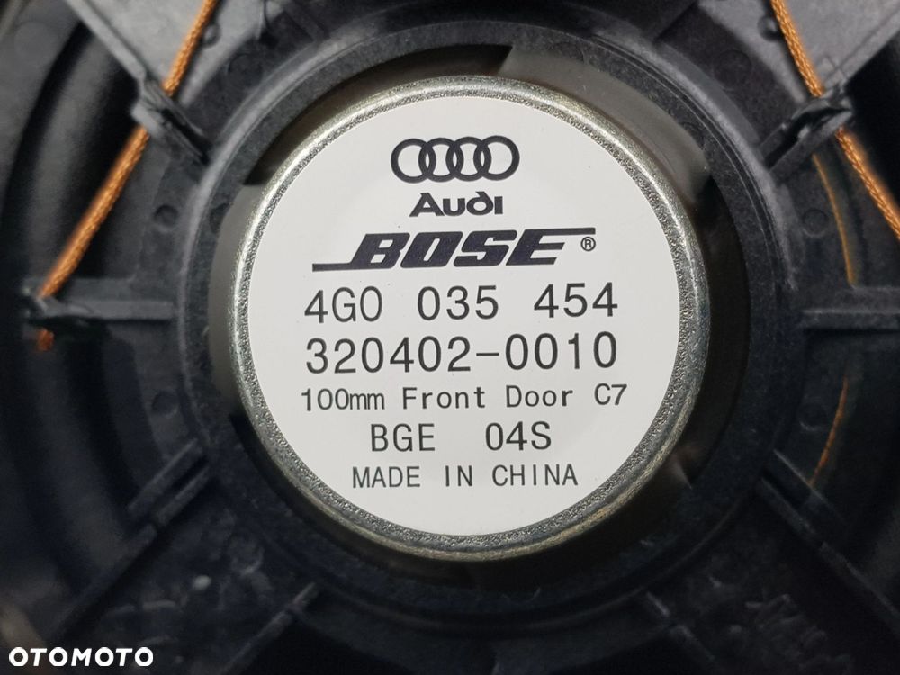 Głośnik drzwi przednich Lewy Prawy Przód Audi A6 S6 C7 4G0035454 - 8
