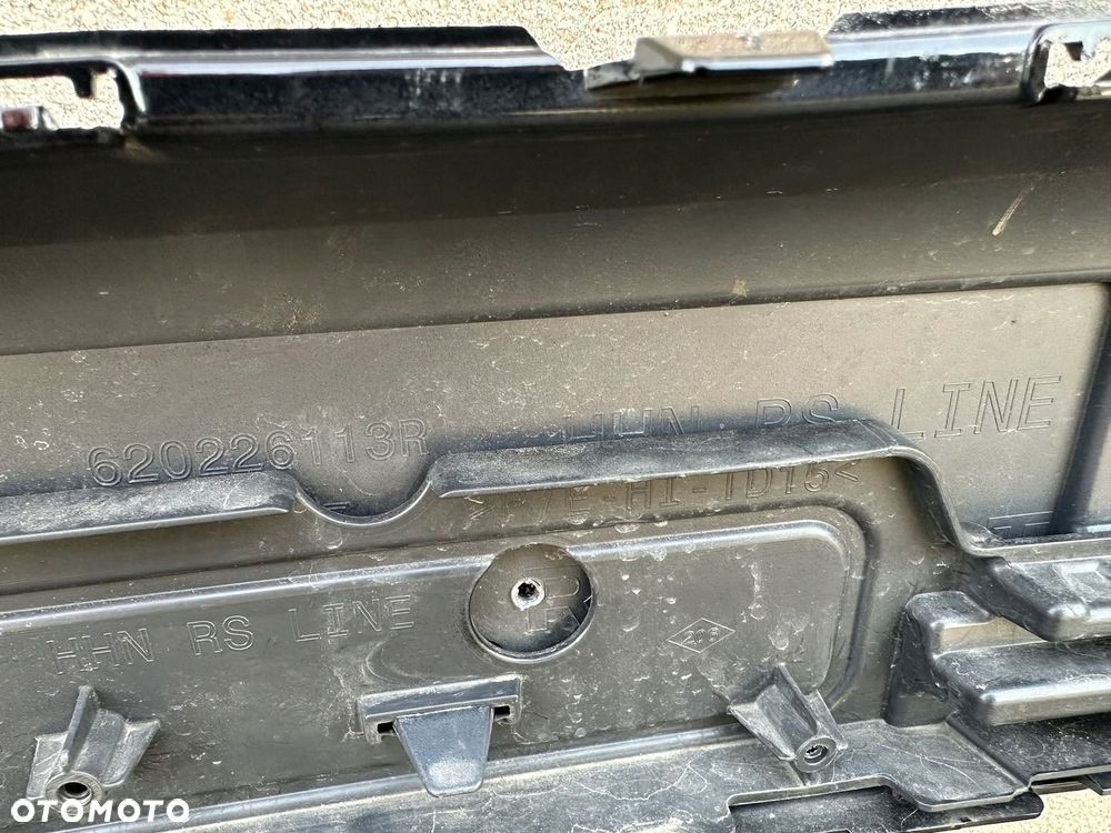 ZDERZAK PRZÓD PRZEDNI RENAULT AUSTRAL RS LINE 620226113R  KRATKI SPOILER - 9