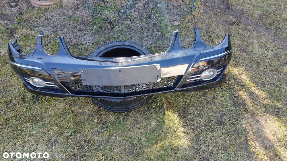 MERCEDES W211 LIFT ZDERZAK PRZEDNI Przód Xenon Avantgarde 197 W Kolor - 2