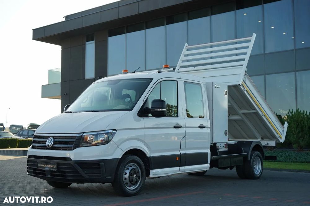 Volkswagen CRAFTER / BASCULATOR DIN ALUMINIU / DUBLU / MANUAL / PE ȘENILE / IMPORTAT - 2