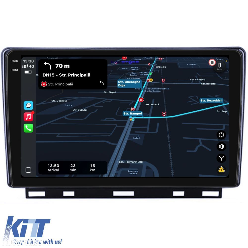 Navigatie Dedicata Renault Clio 5 (2019-2024), 9Inch, 8Gb Ram, 256Gb S - 3