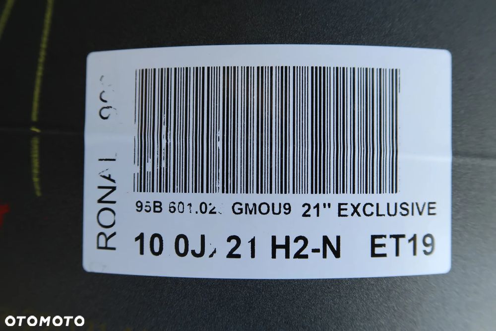 L3 Felga Porsche Macan 95B601025GM 10x21et19 - 5
