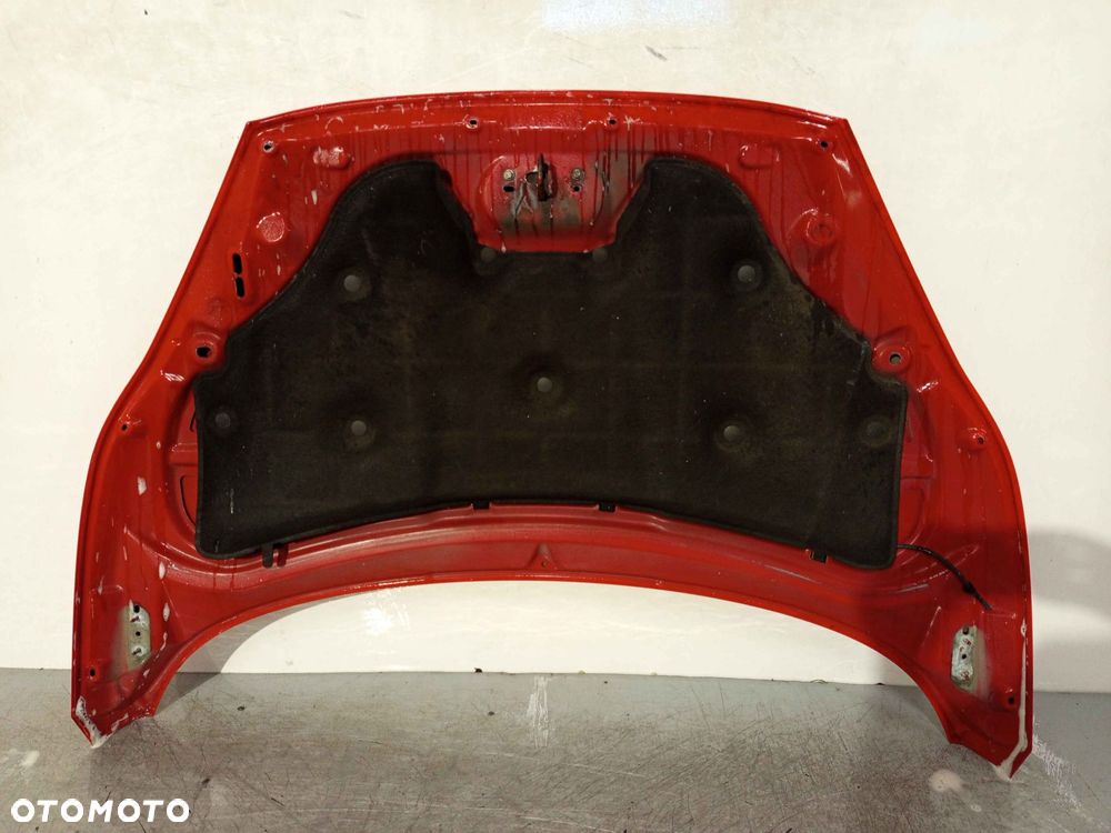 + MASKA POKRYWA SILNIKA FORD FIESTA MK.7 7 VII LIFT FL K9 CZERWONA - 4