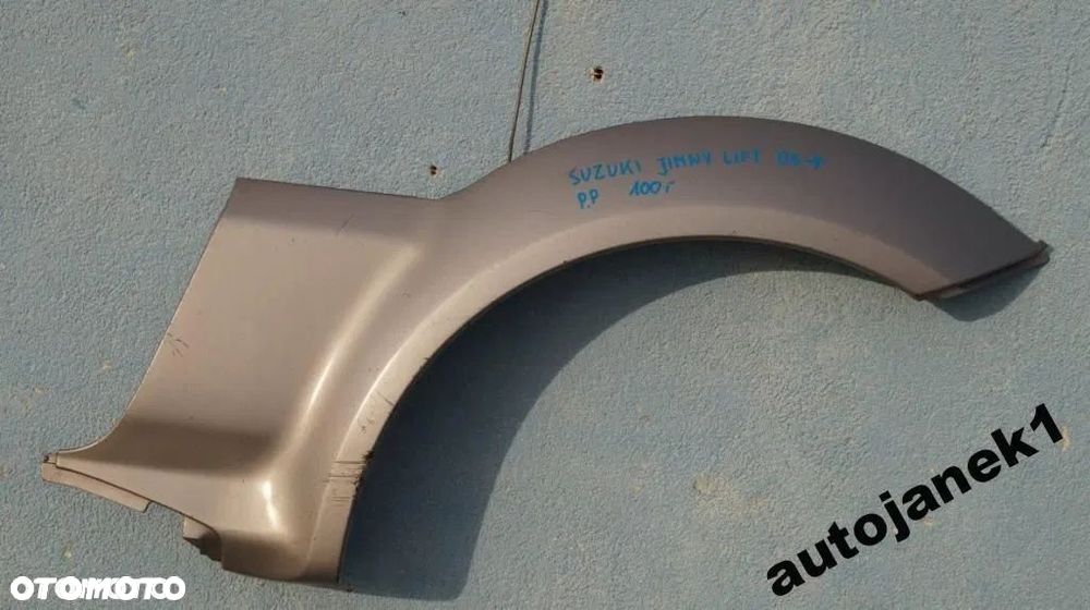 Listwa błotnika tył lewa 77650-81A00 Suzuki Jimny lift 06 -> - 1