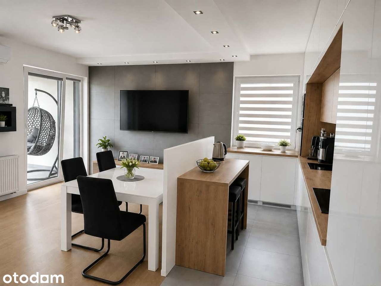 Piękne, gotowe do zamieszkania 59,28 m² | Ślichowice |duży balkon 20m²