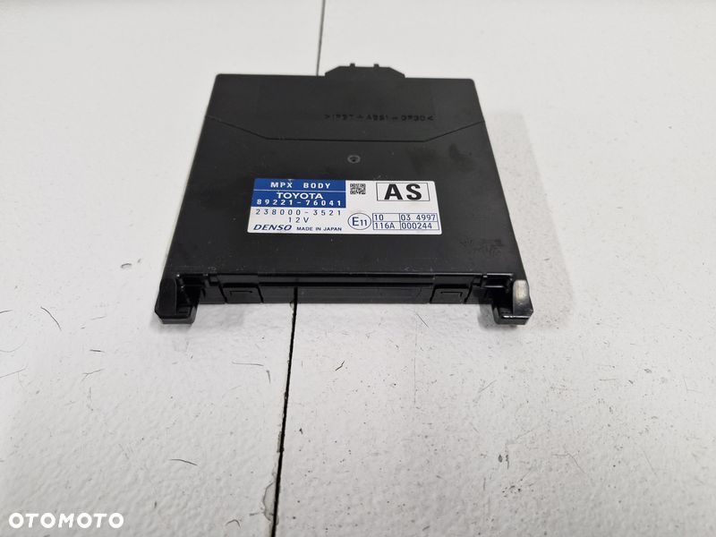 LEXUS CT200 H MODUŁ IMOBILAIZERA 89221-76041 - 3