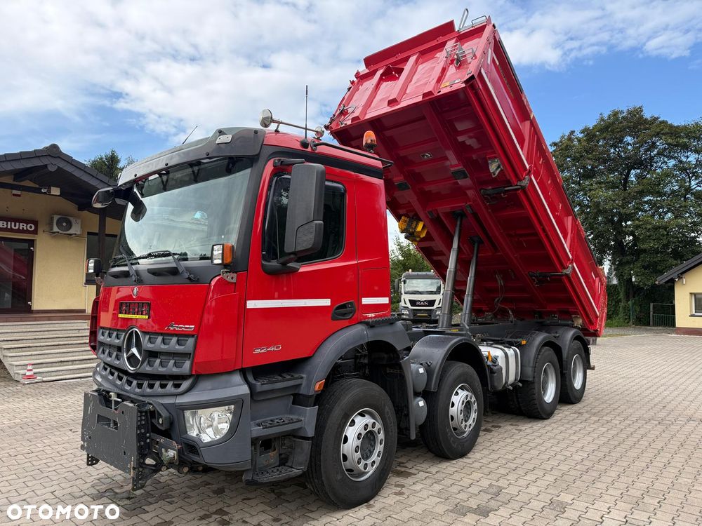 Mercedes-Benz 3240 AROCS wywrotka 8x4, 3-str. MEILLER, BORDMATIC, 357 t.km.! - 6