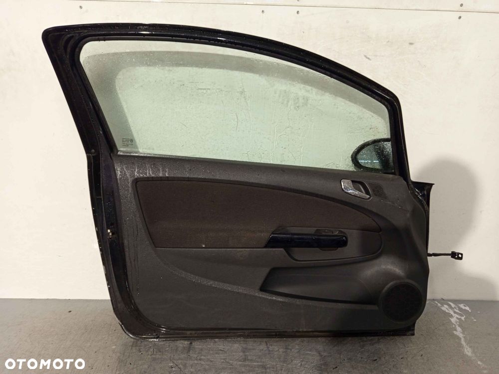 + DRZWI PRZÓD PRZEDNIE LEWE DO OPEL CORSA D Z20R CZARNY 3D 3DRZWI HB - 5