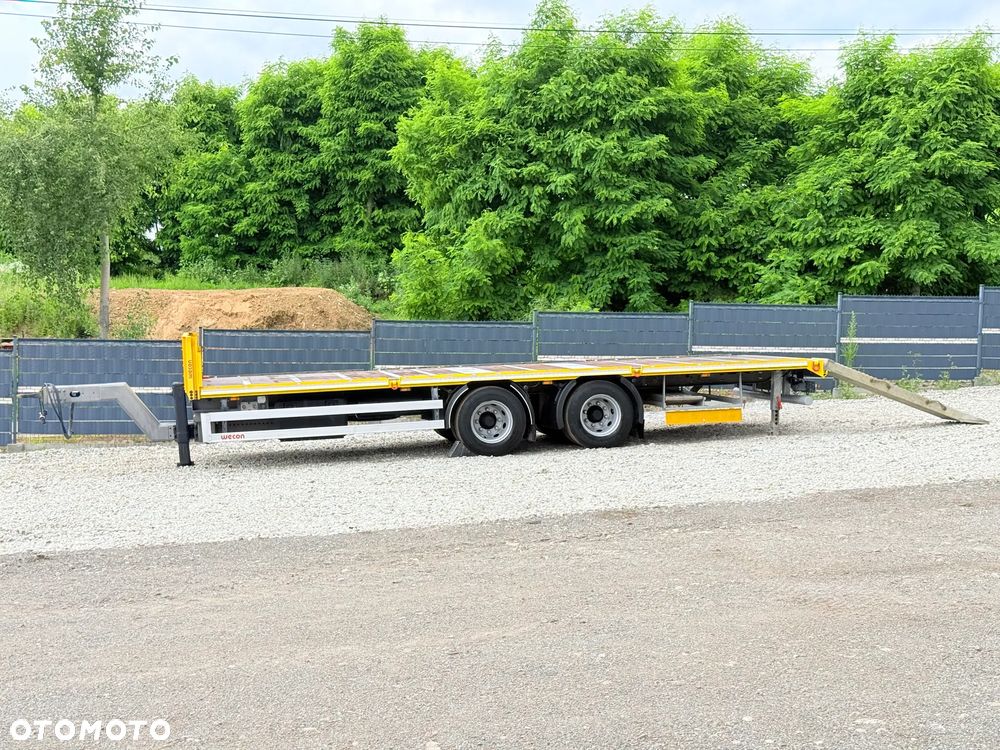 Wecon * Przyczepa Tandem * Niskopodwozie z Najazdami * 18 DMC * - 19