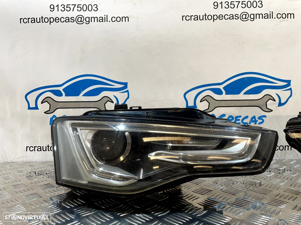 - OTICA OTICAS XENON LED RESTYLING LIFT FACELIFT AUDI A5 8T0 8T3 BALASTRO OPTICA OPTICAS FAROL FAROIS ORIGINAL - 5