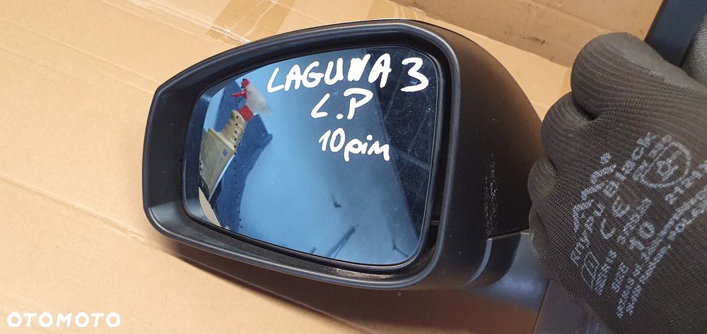 Lusterko lewe elektryczne 10 PIN Renault Laguna III - 7