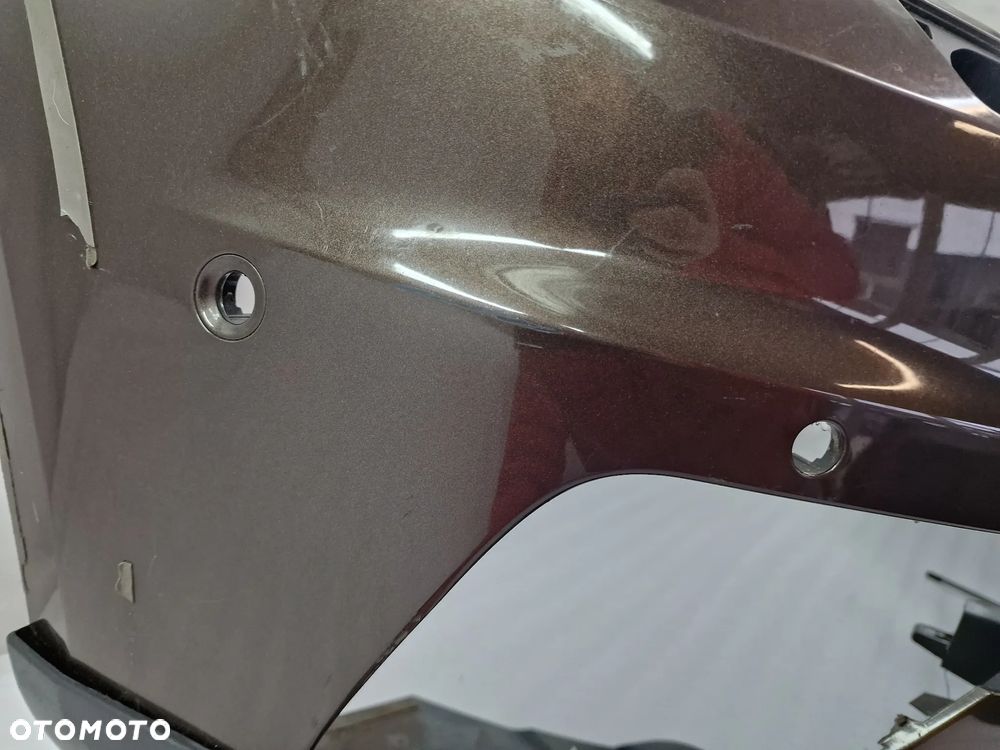 VW CADDY 2K5 ALLTRACK 15- ZDERZAK PRZEDNI PRZÓD BRĄZOWY NA 6XPDC 6X PDC + SPRYSKI , POSIADA ATRAPĘ / GRILL + KRATKA ŚRODKOWA ORAZ SPOJLER , NR 2K5807221K , NR AUKCJI NZ1343 - 21