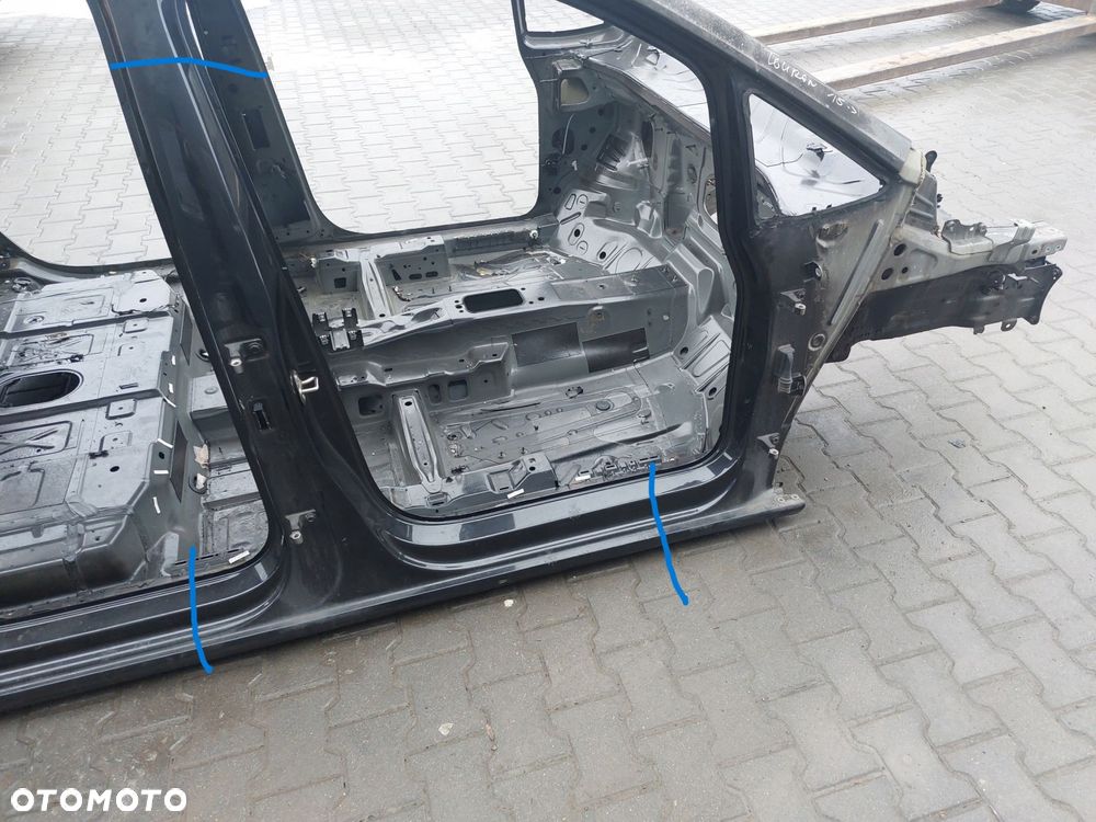 vw touran ii iii 5ta 15r> próg słupek b środkowy prawy lc9x - 1