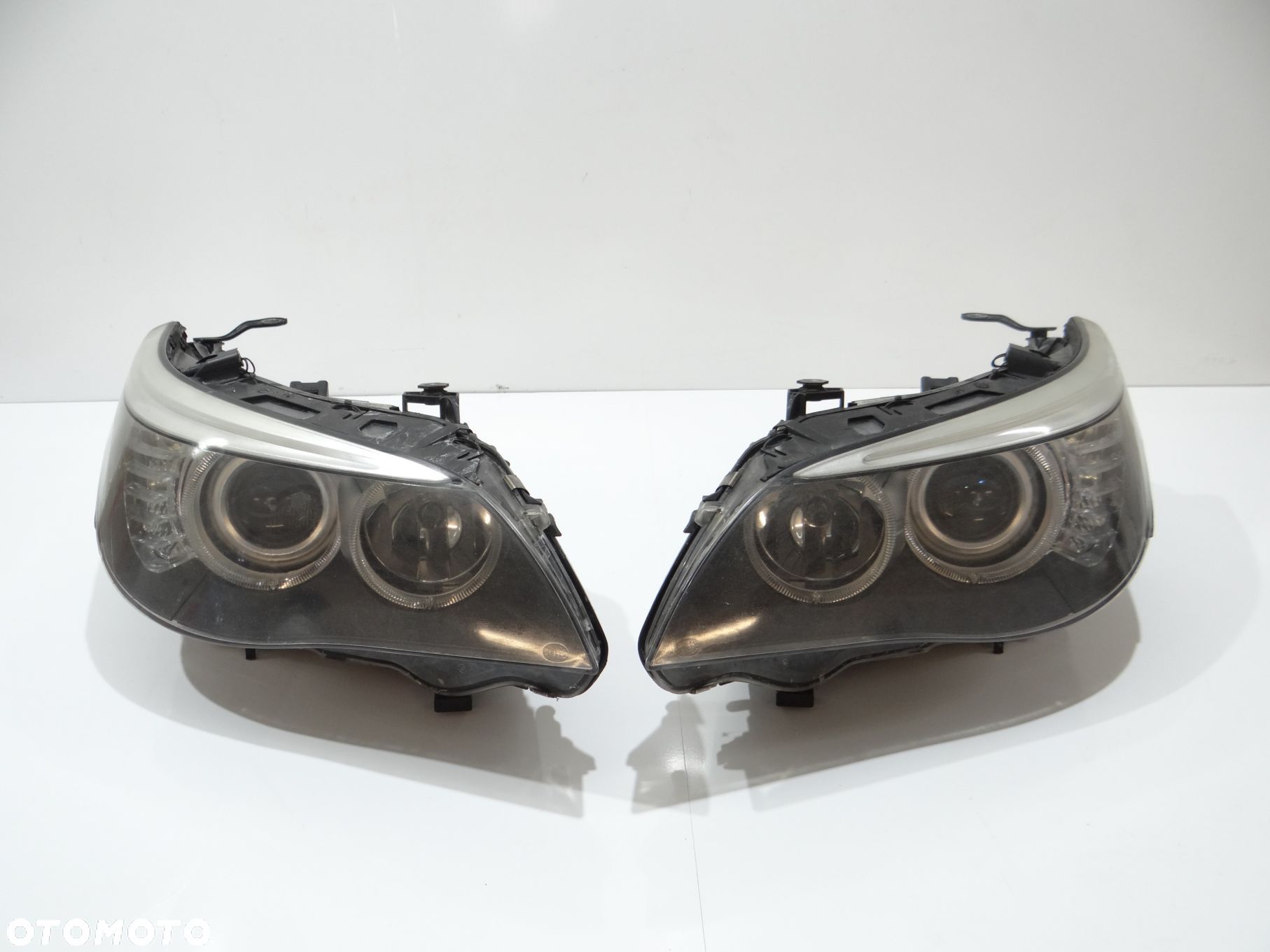 LAMPY PRZEDNIE BMW E60 LCI KOMPLET 7177730 - 1