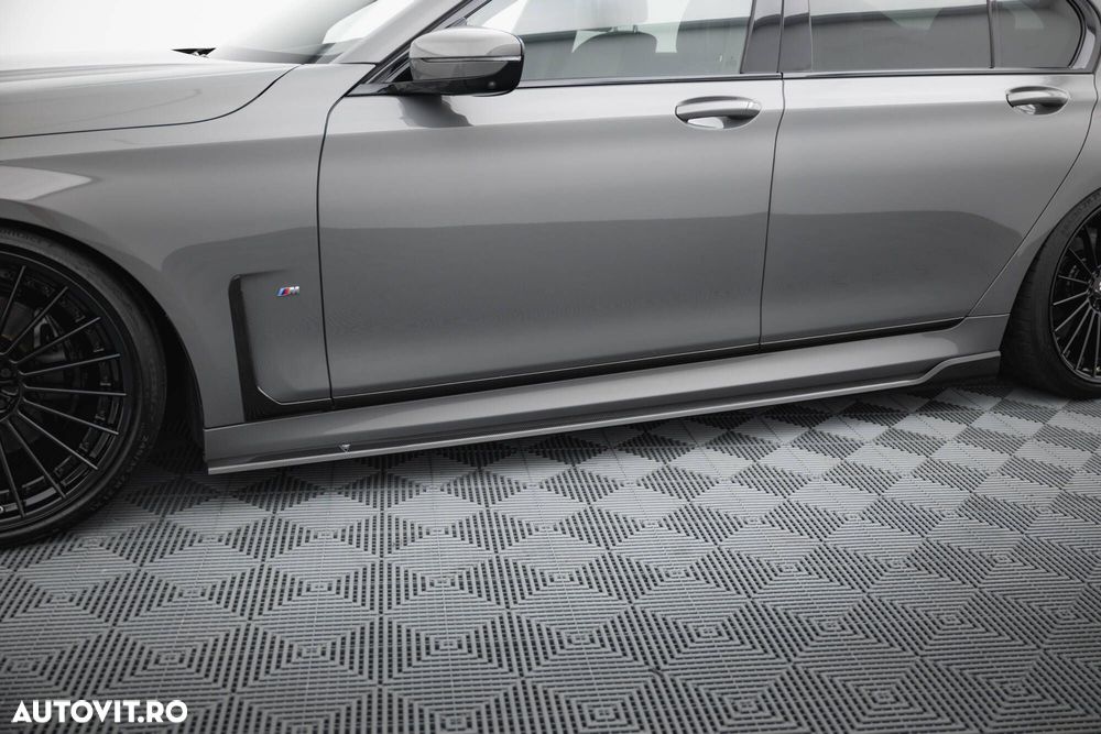 Pachet Exterior Prelungiri compatibil cu BMW Seria 7 G11 LCI Maxton Design Carbon - 7
