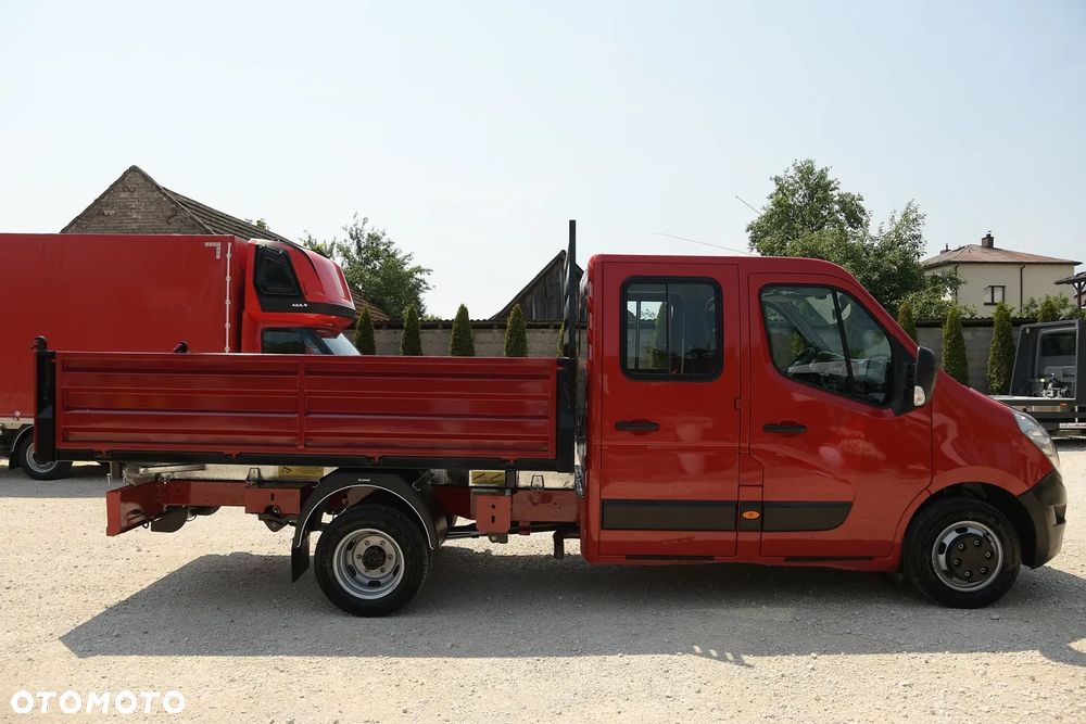 Renault MASTER MOVANO 2.3 CDTi * WYWROTKA 3-STRONNA * BRYGADOWY * DOKA 7-OSÓB * - 11