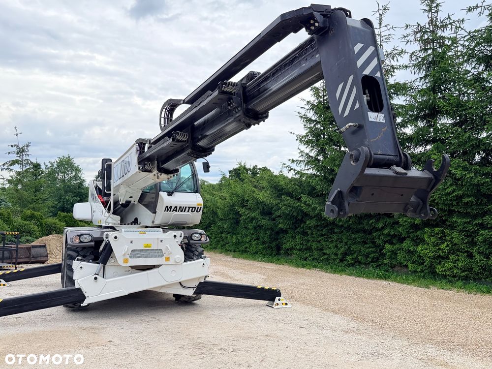 Manitou Ładowarka teleskopowa Manitou Mrt 2150 + Privilage Roto obrotowa 360 Pilot sterowanie radiowe Kosz Widły 2016/17 1840 2550 2540 silnik Mercedes 2150+ Merlo - 15