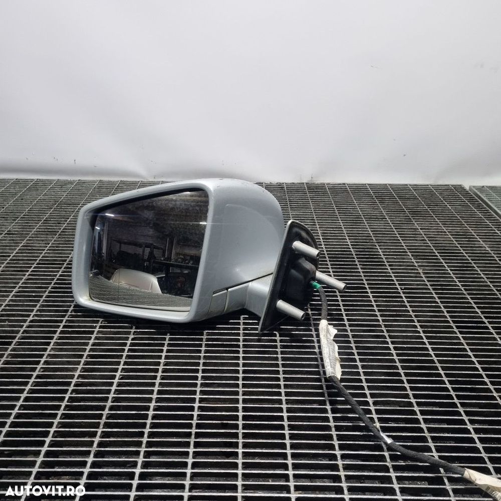 Oglinda stanga Mercedes ML W164 Facelift 2008 - 2011 4 Usi SILVER (1425) Cu rabatare ... - 2