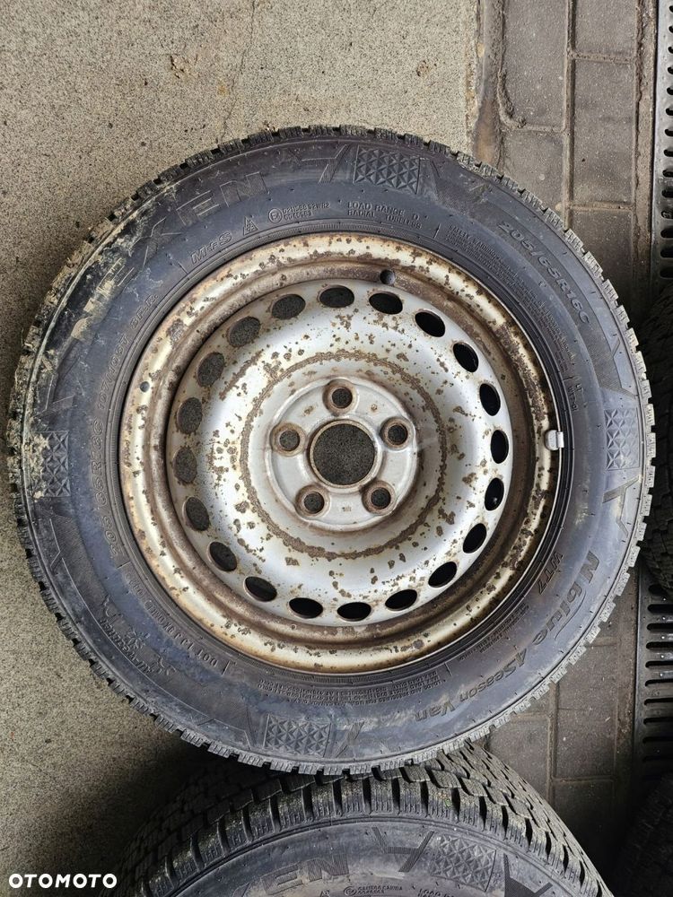 koła stalowe vw transporter t5 205/65/r16c - 3