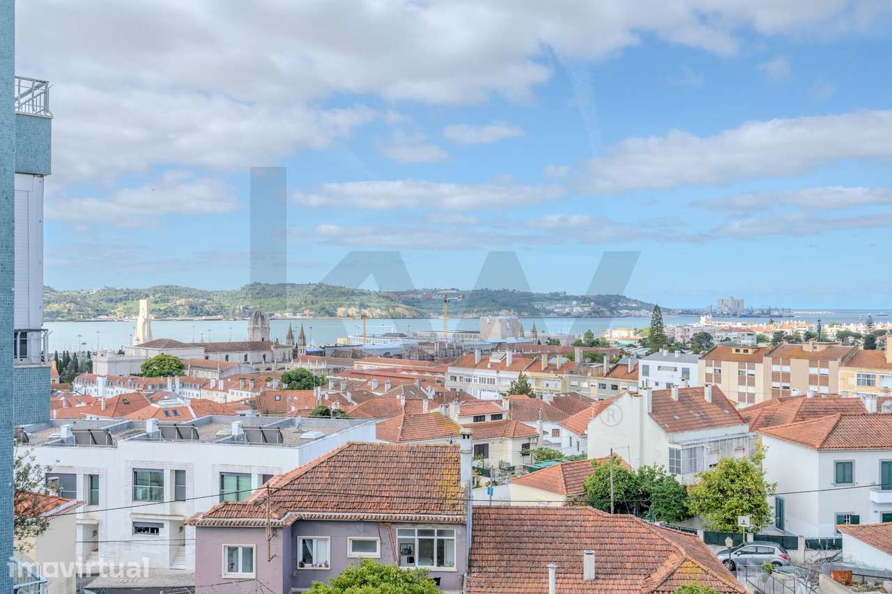 Apartamento T2 renovado com varanda e vista Rio, em Belém, Lisboa - Grande imagem: 5/37