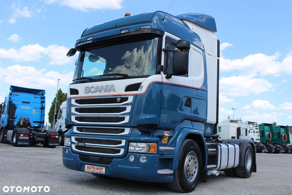 Scania R450 /HYDRAULIKA/ STANDARD/ BL.MOSTU /RETARDER /*SERWIS*/ SUPER STAN / - 16