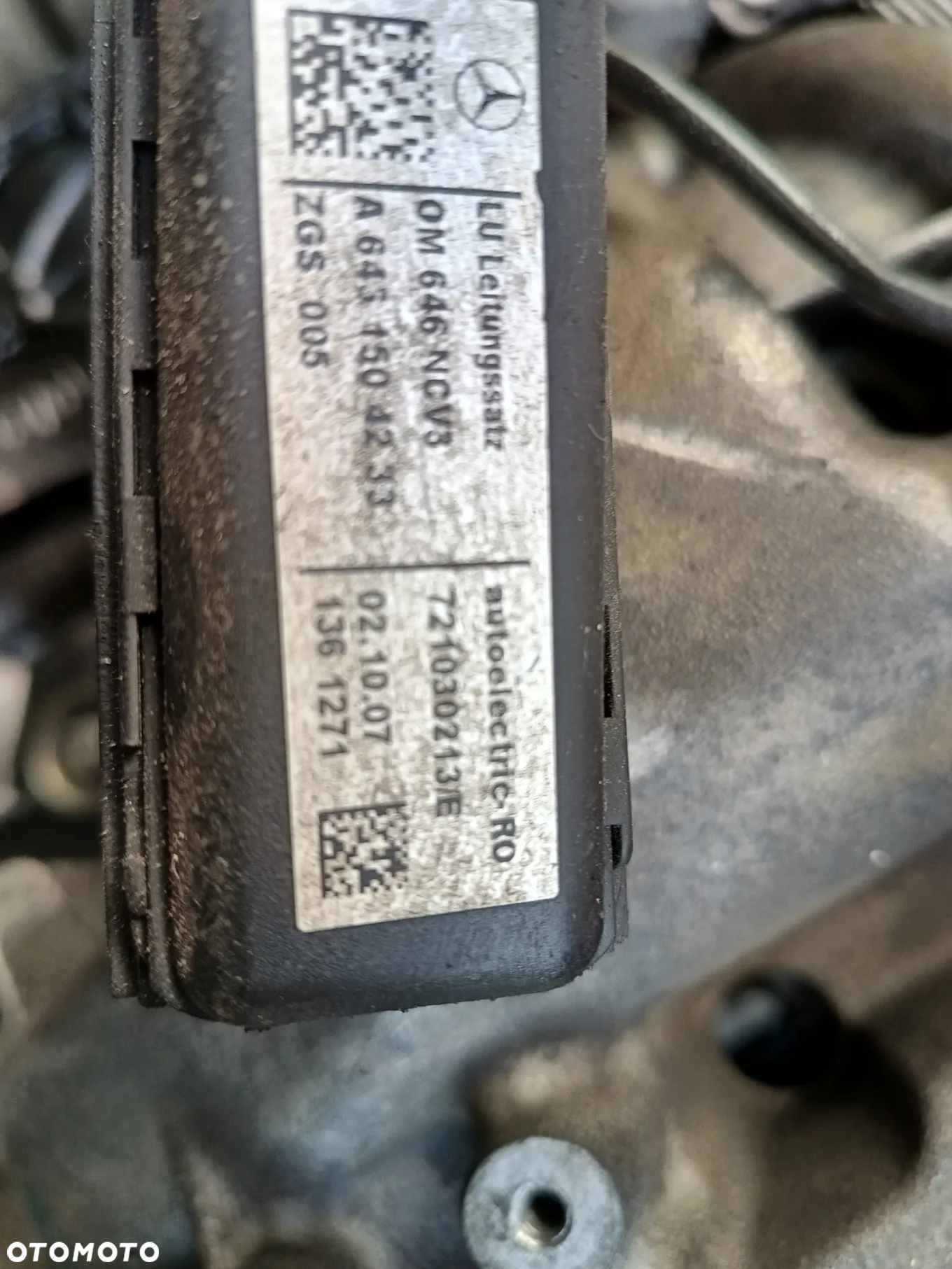 Silnik 646 sprinter 906 crafter 2.0 - 7