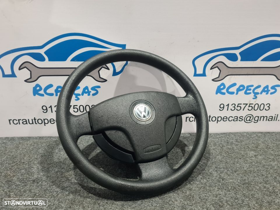 VOLANTE GUIADOR COMPLETO VW VOLKSWAGEN POLO FOX AIRBAG - 4