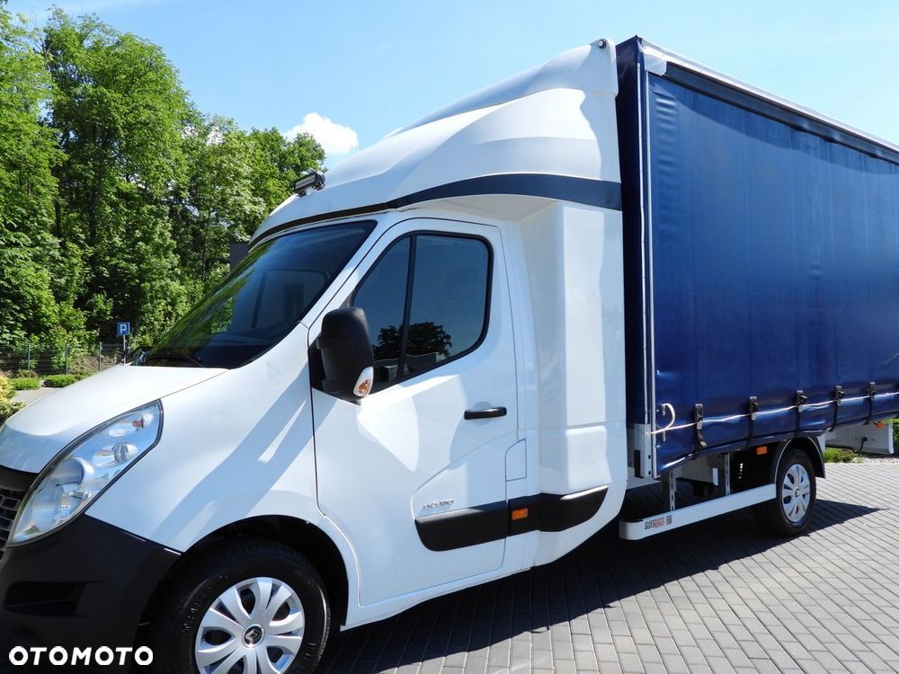 Renault MASTER PLANDEKA 8 PALET TEMPOMAT PNEUMATYKA KLIMATYZACJA  170KM - 20
