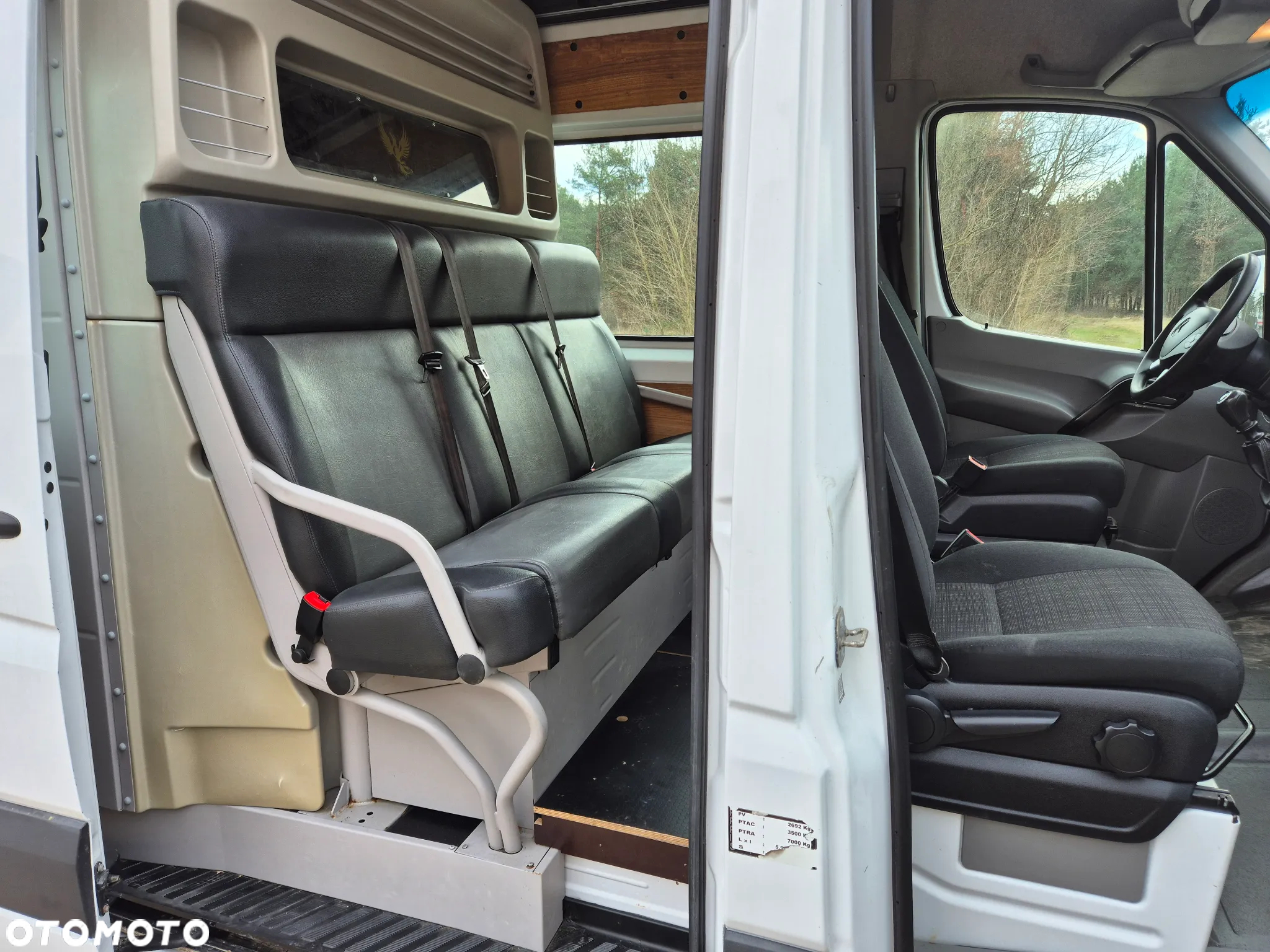 Mercedes-Benz SPRINTER 516 CDI BLIZNIAK BRYGADÓWKA CLIMATRONIK KAMERY HAK 3.5T - 11