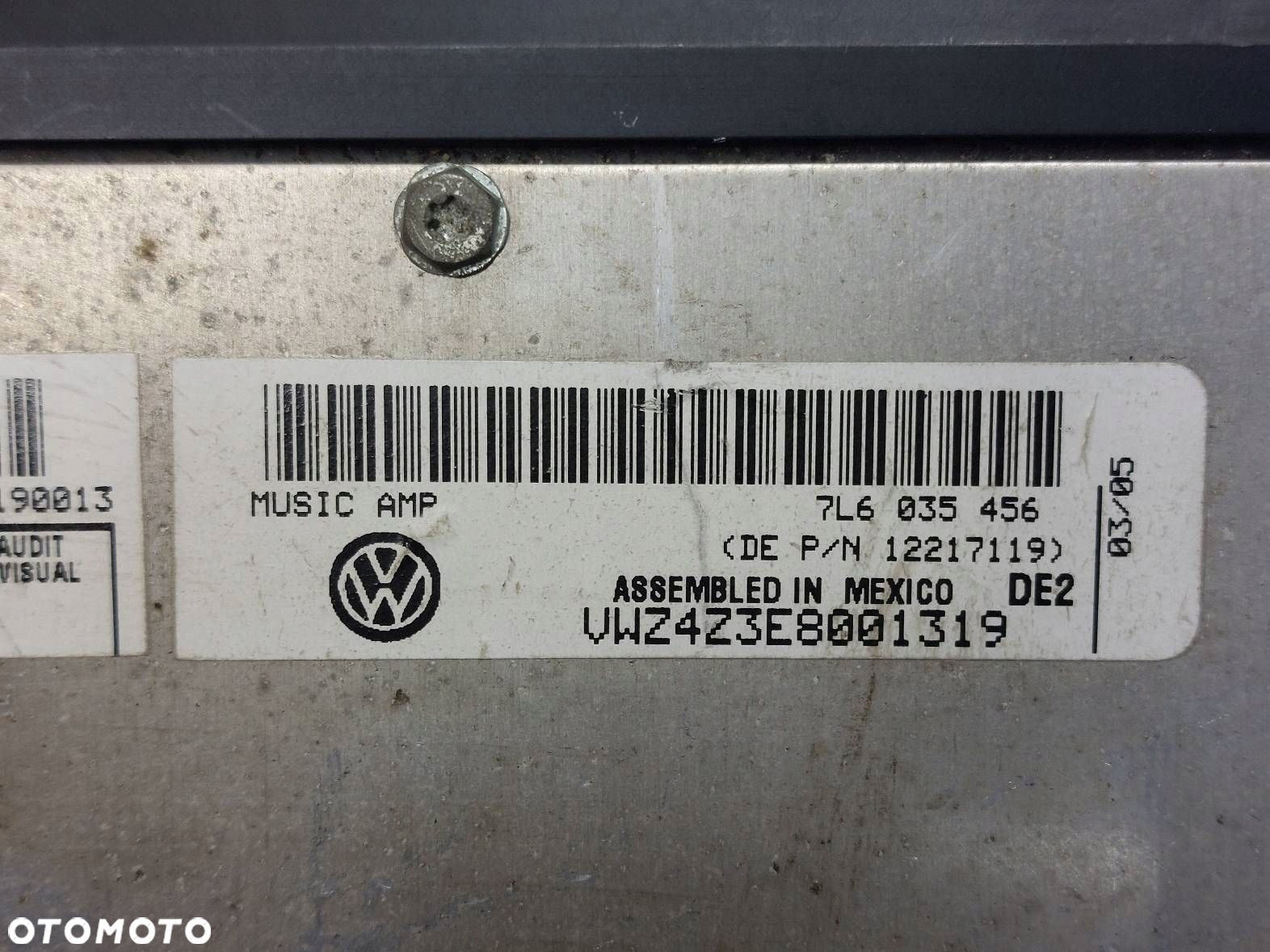 WZMACNIACZ AUDIO VOLKSWAGEN TOUAREG I 7L 7L6035456 - 2