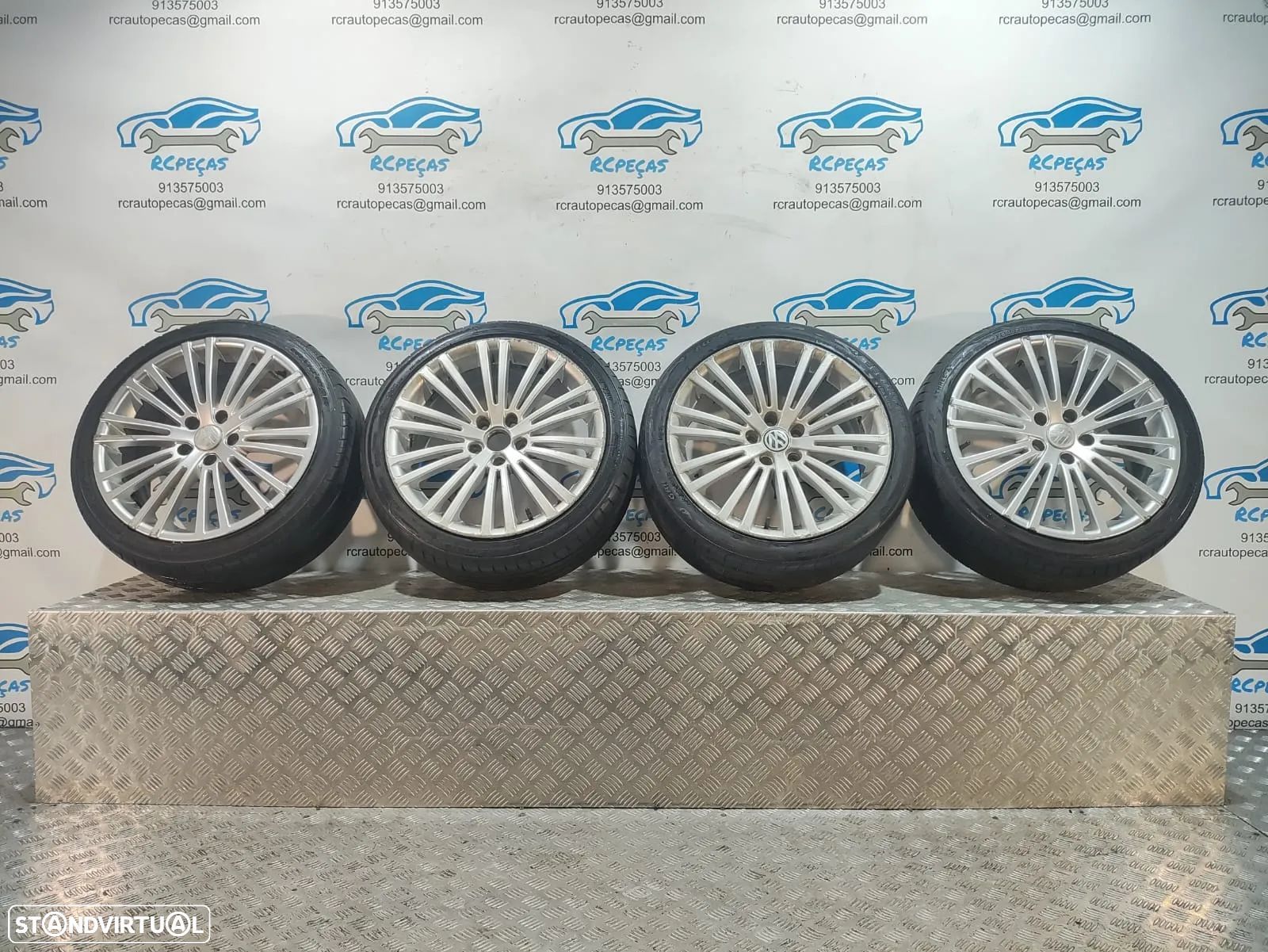 - Jantes 18 VW Volkswagen Golf V 5 R32 8J ET46 5x112 - 1