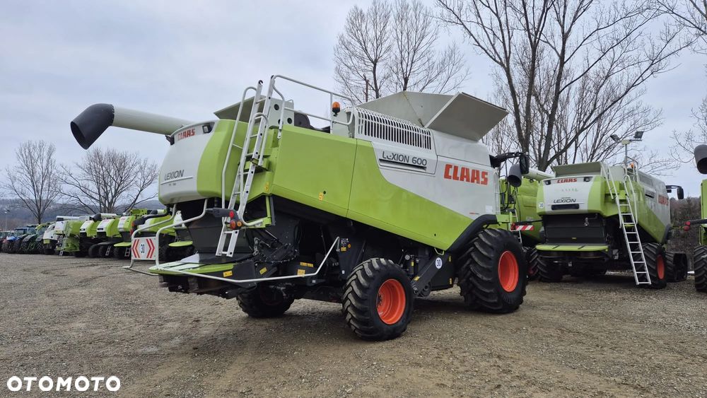 Claas Lexion 600 z hederem - 3