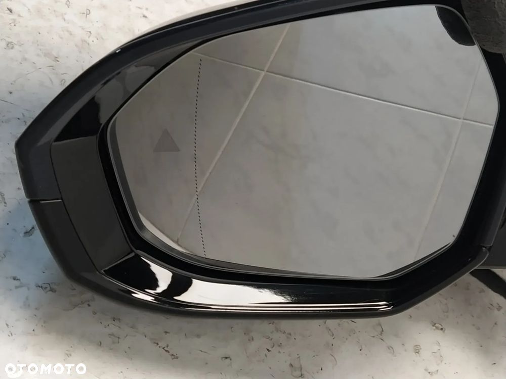 BMW 7 G70 LUSTERKO ZEWNĘTRZNE LEWE ASFERYCZNE ASYSTENT KAMERA 9+6+1 PIN KOMPLETNE UK ORYGINAŁ - 16