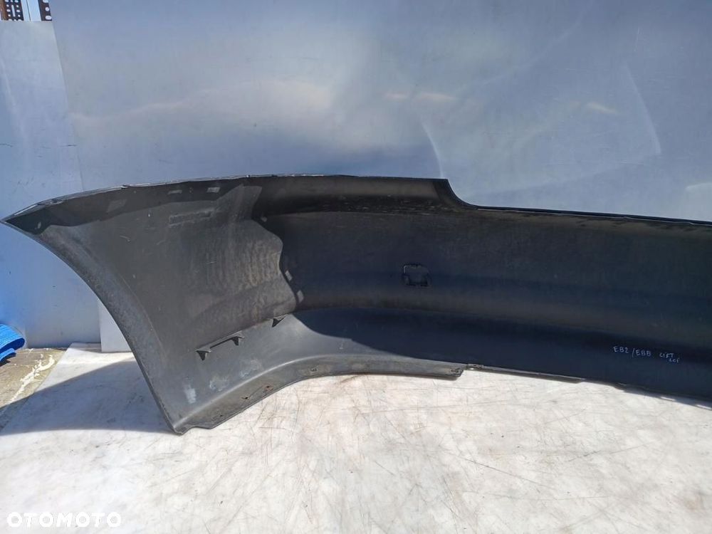 ZDERZAK TYŁ TYLNY BMW 1 E82 E88 LIFT LCI CZARNY 7166793 - 5