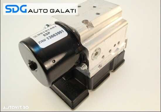 Unitate Modul Calculator Pompa ABS Opel Vectra C 2.2 Benzina 2002 - 2008 Cod 09191497 13663901 [M7875] - 1