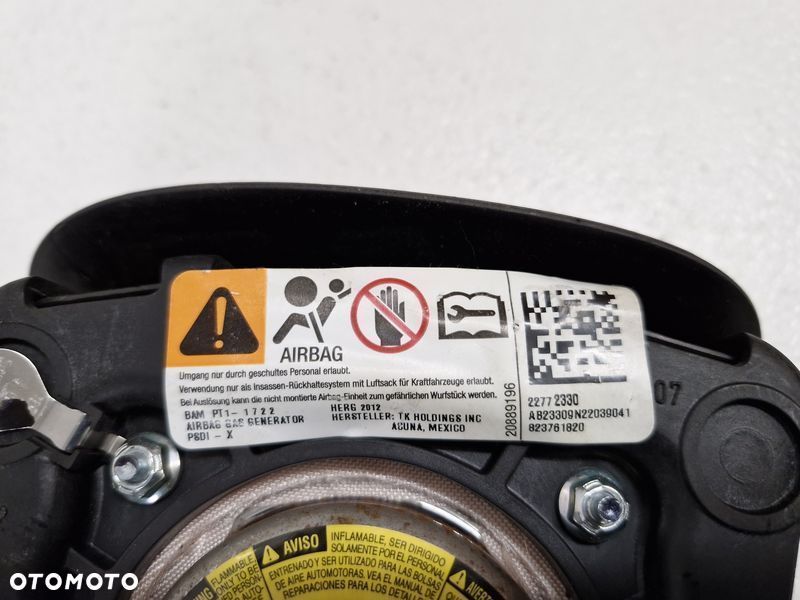 opel ampera poduszka powietrzna kierowcy airbag kierownicy 22772330 - 6