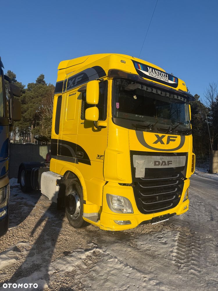 DAF XF460 SPACE CAB AUTOMAT SPOJLERY HYDRAULIKA DO WYWROTU 1xALUTANK STANDKLIMA LODÓWKA EURO 6 2015r ŁADNY - 2