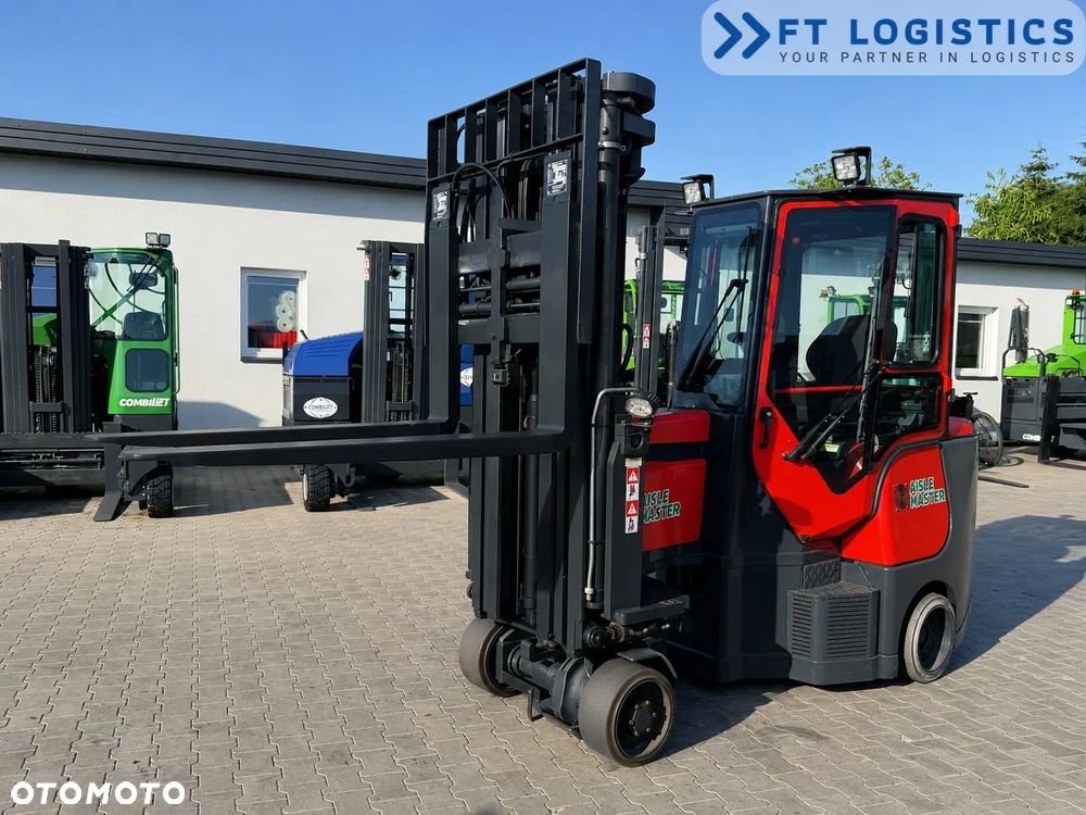 Combilift WÓZEK PRZEGUBOWY | AISLE-MASTER 20SE | ELEKTRYCZNY | MASZT 4-RO CZĘŚCIOWY 6500MM | POZYCJONER WIDEŁ | PRZESUW WIDEŁ | WOLNY SKOK | PEŁNA KABINA | OGRZEWANIE | NOWE OPONY | PO SERWISIE | STAN IDEALNY - 7