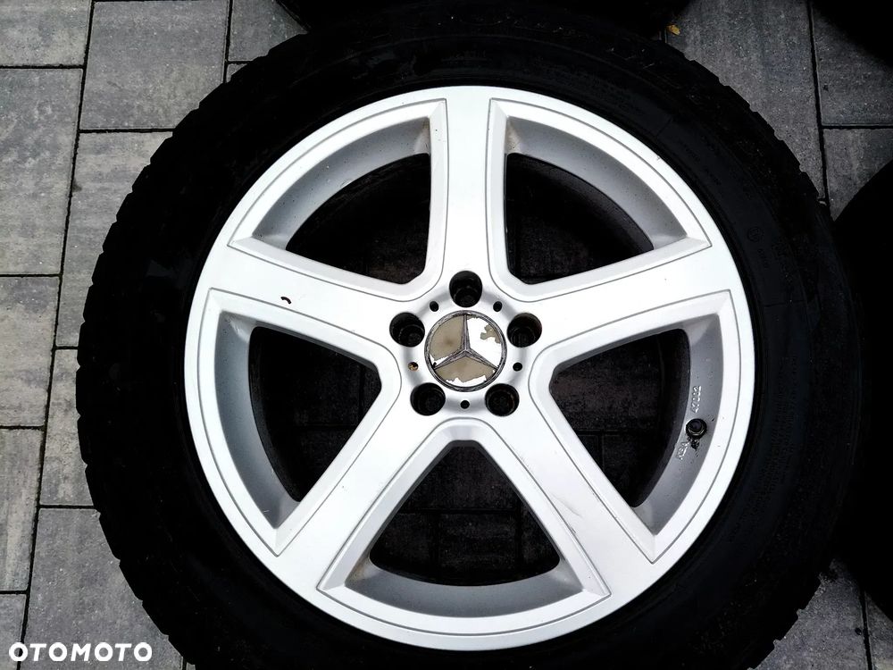 FELGI Z OPONAMI KOŁA ALUMINIOWE MERCEDES W251 R-KLASA R18 5X112 66.6 mm OPONY 255/55 ZIMA NR5 - 3