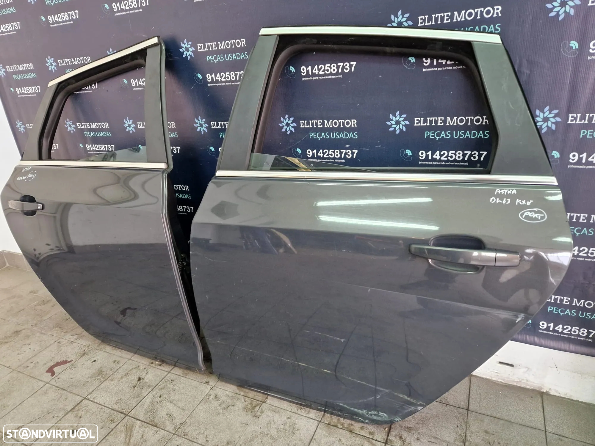 Porta usada OPEL ASTRA J traseira esquerda direita ENVIO GRATIS - 3